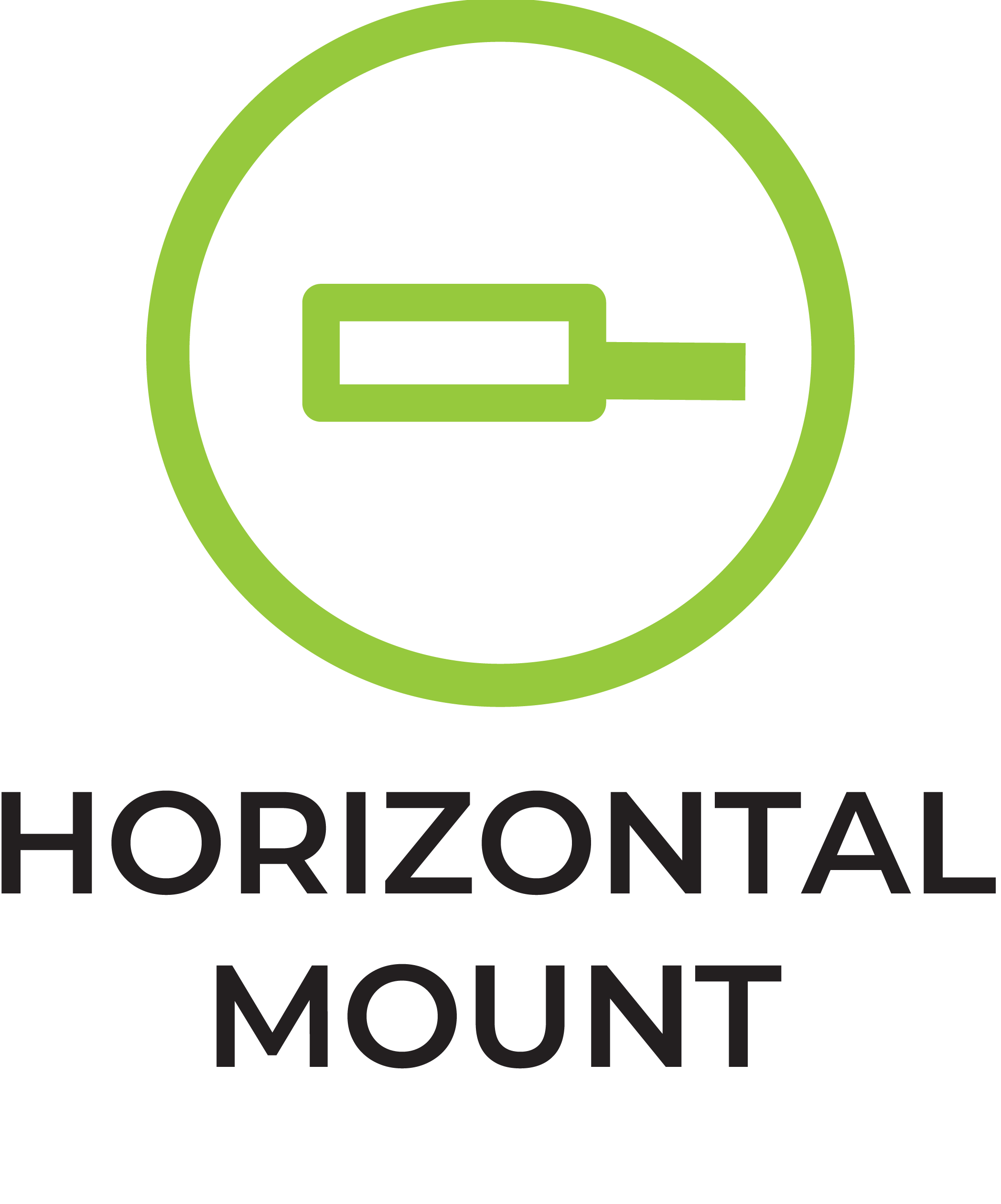 horizontal mount 1
