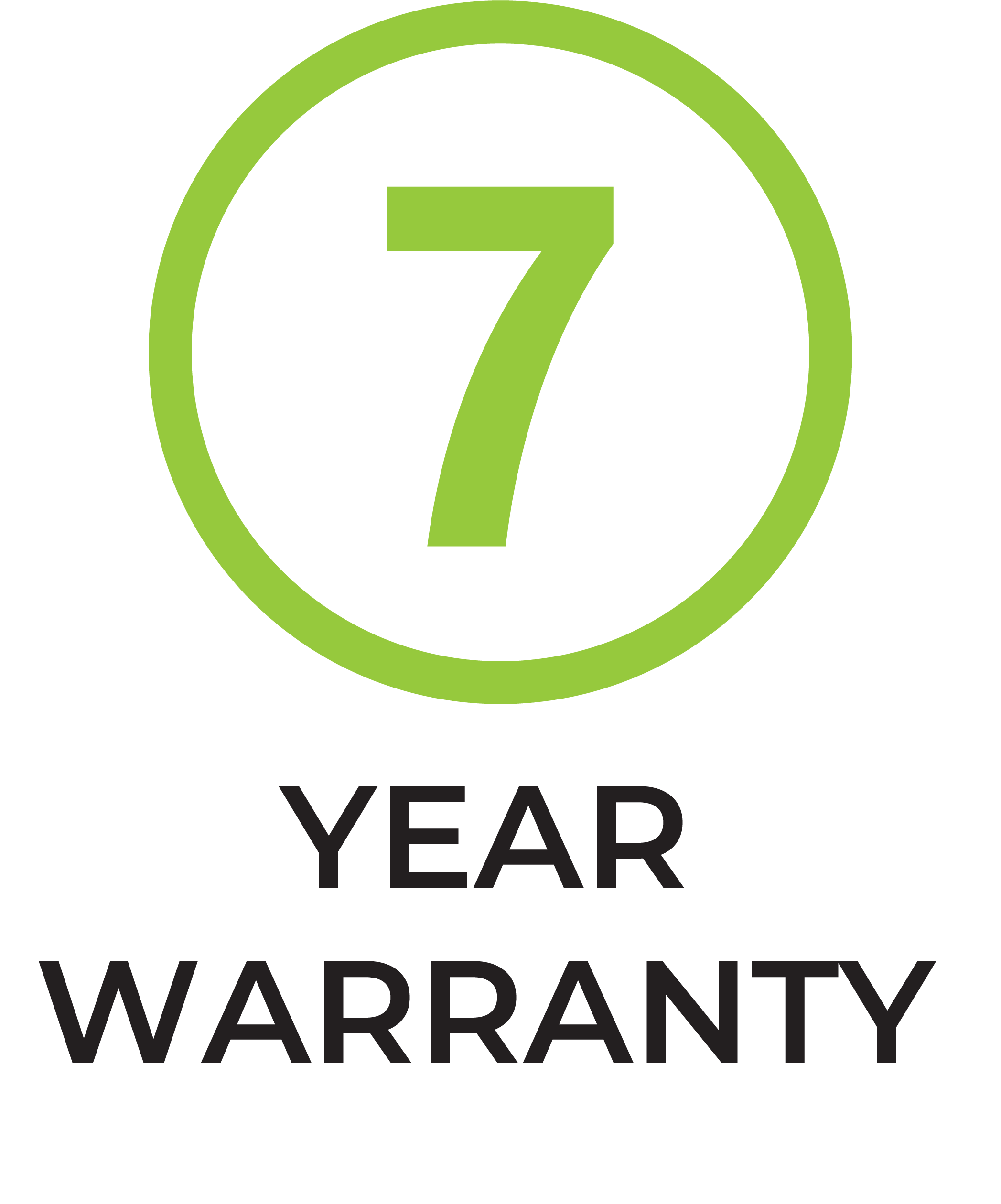 7 yr warranty 1