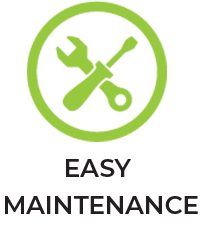Easy maintenance
