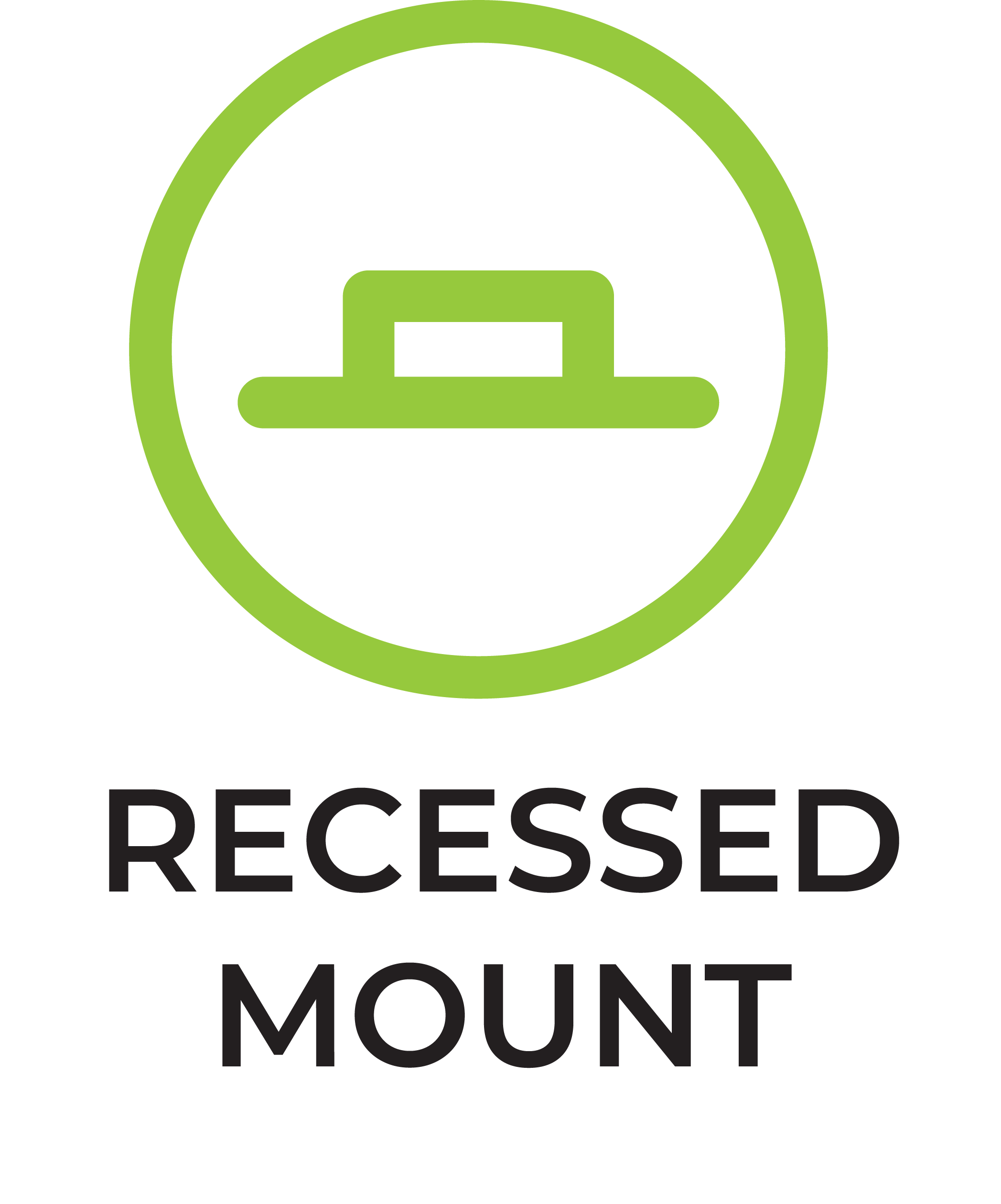 recessed mount 1