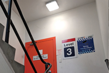 How are emergency light classifications assigned & how are they used?